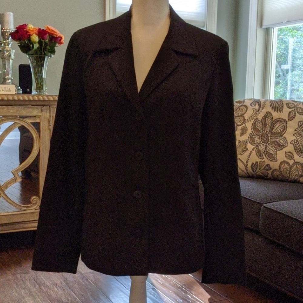 Rafaela EUC Black Blazer size 12